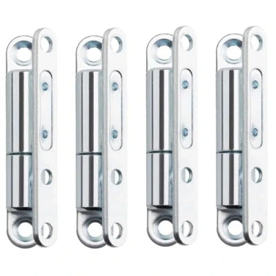 Abbildung von SO TECH® Türbeschlag Renovierband Türband Aufschraubband 15 x 83 mm Scharnier Stahl (4 St), für Innentüren zum Aufschrauben, verzinkt, 4 Stück