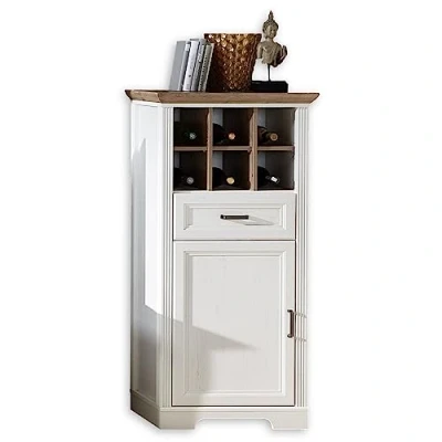 Abbildung von Innostyle Stauraumschrank &quot;Jasmin&quot;, mit Weinregal