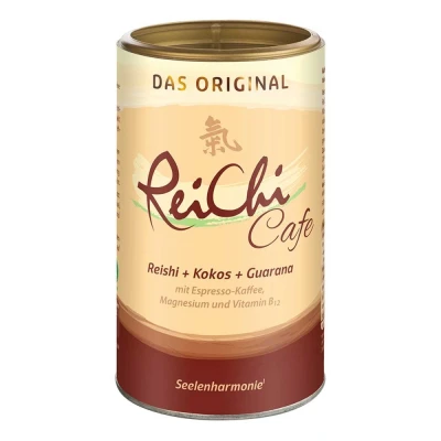 Abbildung von ReiChi Cafe Reishi Pilz Espresso Kaffee Kokos vegan 180 g