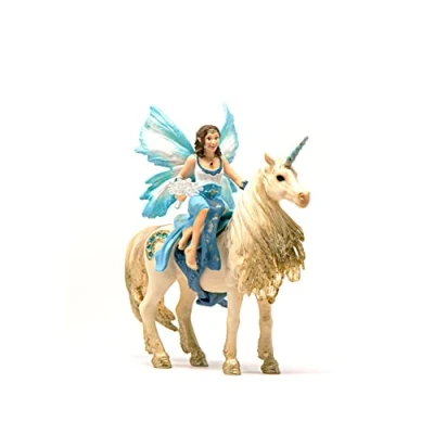 Abbildung von Schleich® Spielfiguren Set Bayala Eyelas Ausritt auf Goldeinhorn 42508