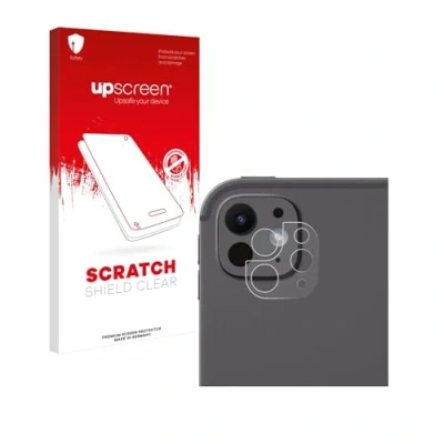 Abbildung von upscreen Schutzfolie für Apple iPad Pro 13&quot; WiFi Cellular 2024 (NUR Kameraschutz) Kristall klar, Kratzschutz, Anti Fingerprint