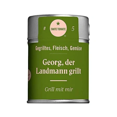 Abbildung von Tante Tomate Georg, der Landmann grillt Grillgewürz Gewürzmischung 60g