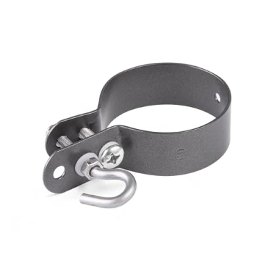 Abbildung von Alberts 655679 Schelle für Geflechtspannstäbe verzinkt, anthrazit metallic Schellen Ø 60 mm