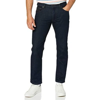 Abbildung von bugatti Nevada Jeans Straight Leg, Herren, Größe: 32x32, Raw denim