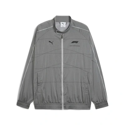 Abbildung von Puma F1 Oversized Track Jacket Unisex Trainingsjacke, Herren, Größe: XL, Team silver