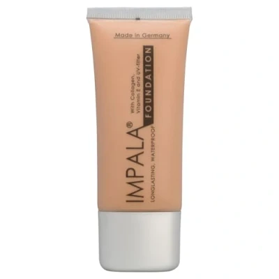 Abbildung von IMPALA Langanhaltendes Make up in Farbe 04 Vollständige Abdeckung Wasserdichtes Kollagen und Vitamin E mit Sonnenschutz UV Lichtfilter