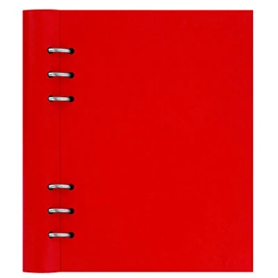 Abbildung von Filofax Clipbook Notizbuch, A5, nachfüllbar Mohn
