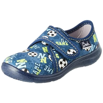 Abbildung von Beck GAME Hausschuh für Kinder, Größe: 34, Blau Schuhe