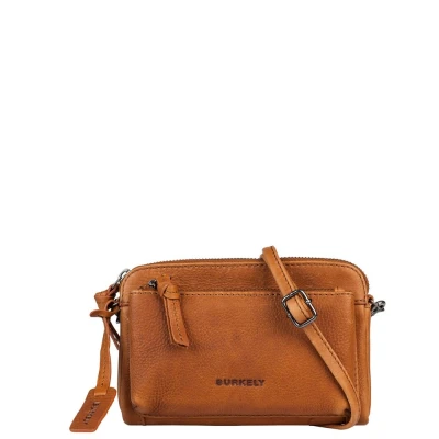 Abbildung von Burkely Umhängetasche, Damen, Größe: One Size, Cognac