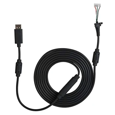 Abbildung von Bewinner Ersatzkabel für 360 Controller, USB Kabel 5Pin Gamepad mit Breakaway Adapter Controller(Schwarz)