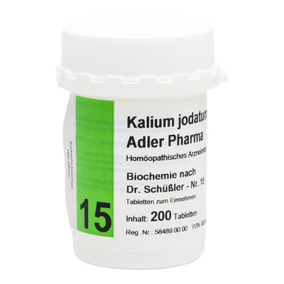 Abbildung von Biochemie Adler 15 Kalium jodatum D 12 T 200 St