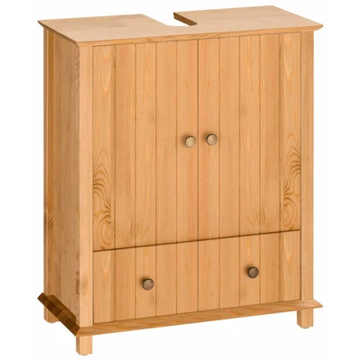 Abbildung von Home affaire Waschbeckenunterschrank &quot;Vili&quot;, Badezimmerschrank, Unterschrank, Badunterschrank, Breite 60 cm