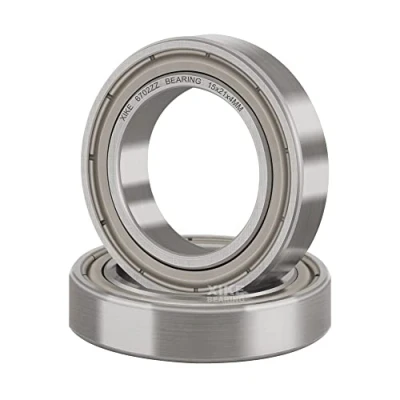 Abbildung von XiKe 2 Stück 6702ZZ Kugellager Abgedichtet 15x21x4mm Vorgeschmiert und Metall Doppeldichtung, 6702 2Z Rillenkugellager aus Chromstahl.