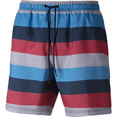 Abbildung von Firefly Herren Badeshorts Ronny, Red Stripe, XXL