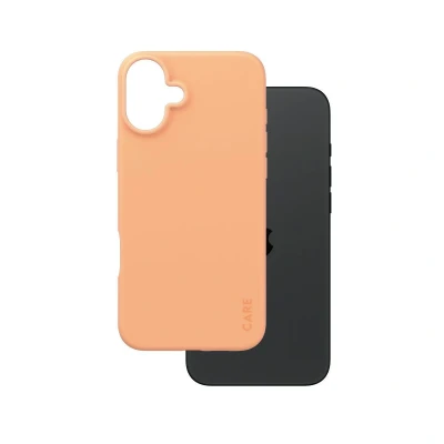 Abbildung von 0 CARE by PanzerGlass® Fashionable Case Pfirsich für iPhone 16 Plus