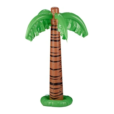 Abbildung von relaxdays Aufblasbares Partyzubehör Aufblasbare Palme XL