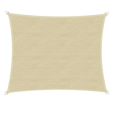 Abbildung von Windhager Sonnensegel &quot;Capri Rechteck&quot;, 4x5m, champagner