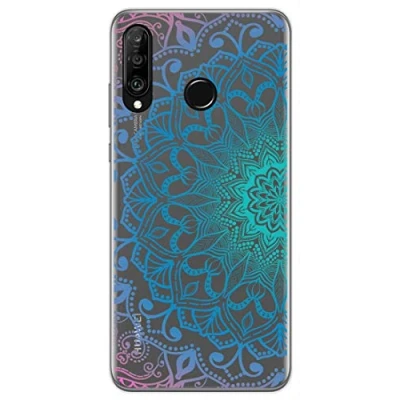 Abbildung von Tumundosmartphone Hülle Gel Transparent Für Huawei P30 Lite Design Muster Mandala