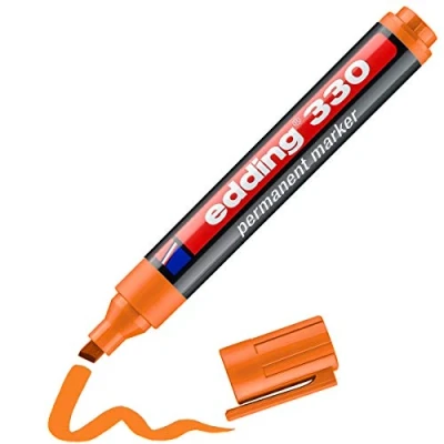 Abbildung von 10 x edding Permanentmarker 330 orange