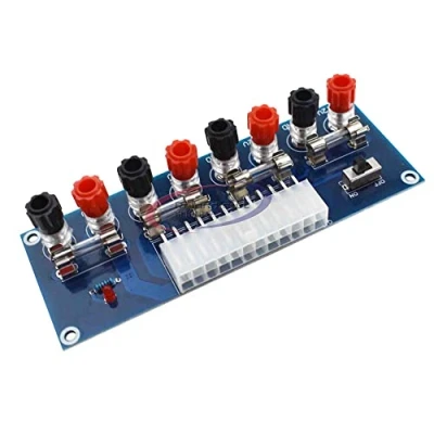 Abbildung von XH M229 Desktop PC Gehäuse Power ATX Übertragung auf Adapterplatine Netzteil Schaltung Steckdose Modul 24 Pin Ausgang Terminal Pins