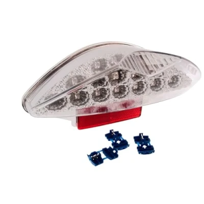 Abbildung von 2EXTREME LED Rücklicht Klarglas kompatibel für Yamaha Aerox, MBK Nitro, CPI Hussar, Keeway, Generic