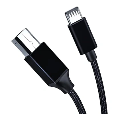 Abbildung von Froggen Lightning auf Midi Kabel Adapter, USB 2.0 Typ B zu OTG Kompatibilität mit für iPhone Pad Klavier, Controller, Tastatur, Audio Interface Aufnahme