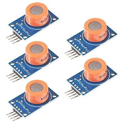 Abbildung von ALMOCN 5pcs MQ 3 MQ3 Alcohol Sensor Module Breath Gas Detector Ethanol Detection for Arduino Raspberry Pi ESP8266 5V DC (MQ 3)