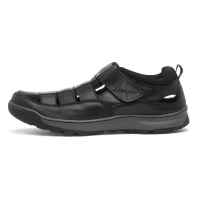 Abbildung von Hush Puppies Herren Rucker Fisherman, Schwarz, 42 EU