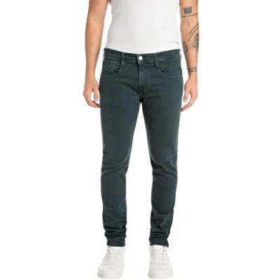 Abbildung von Replay Herren Jeans Anbass Slim Fit, Blau (Ocean Blue 094), 30W / 36L