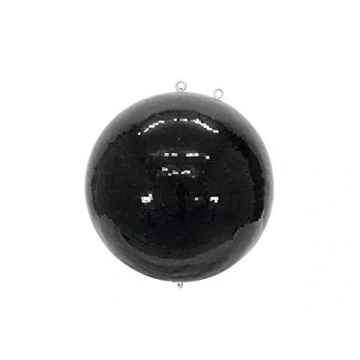 Abbildung von EUROLITE Spiegelkugel 75cm schwarz Sicherheits mit glänzend schwarzen Facetten
