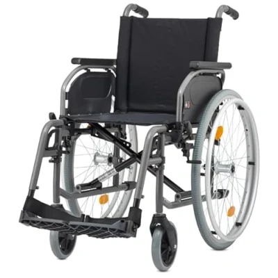 Abbildung von B &amp; Rollstuhl S Eco 2 Faltrollstuhl Sitzbreite 46 cm 1 St