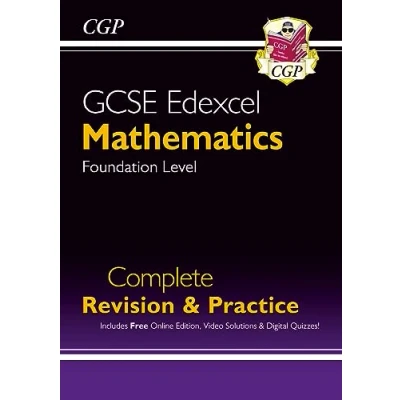 Abbildung von GCSE Maths Edexcel Complete Revision &amp; Practice: Foundation inc Online Ed, Videos Quizzes (CGP Maths)