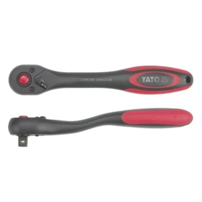 Abbildung von YATO YT 0294 Umschaltknarre 72 10 (3/8&quot;) 202 Chrom Vanadium Stahl