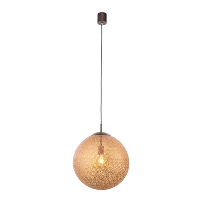 Abbildung von Paul Neuhaus Hängeleuchte Greta, Ø 40 cm, goldfarben, Metall