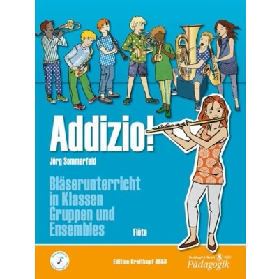 Abbildung von Addizio! Schülerheft Flöte. Bläserunterricht in Klassen, Gruppen und Ensembles (EB 8858): Schülerausgabe (Fl)