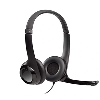 Abbildung von Logitech ClearChat Comfort/USB Headset H390, Schwarz