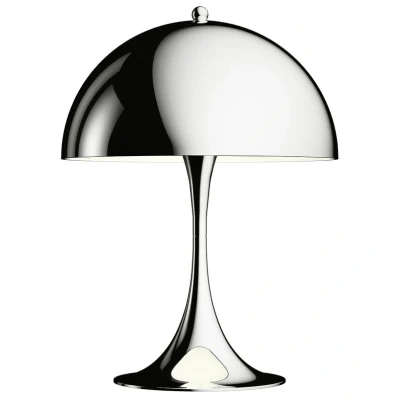 Abbildung von Louis Poulsen Panthella Mini LED Tischlampe chrom