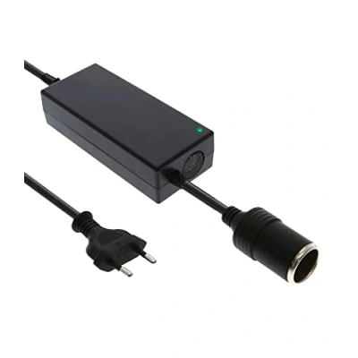 Abbildung von KFZ Netzadapter, 120W 10A 12V, Spannungswandler, Gleichrichter mit Zigarettenanzünder Buchse