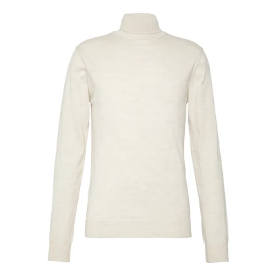 Abbildung von Casual Friday Konrad ROLL NECK Strickpullover, Herren, Größe: 3XL, Light sand