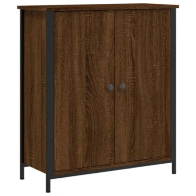Abbildung von vidaXL Sideboard Braun Eichen Optik 70x30x80 cm Holzwerkstoff (1 St)