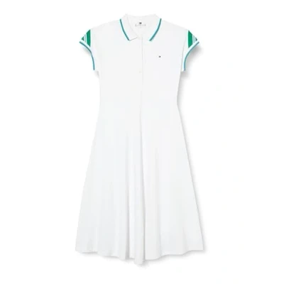 Abbildung von Tommy Hilfiger POLO Dress Freizeitkleid, Damen, Größe: XXL, Th optic white