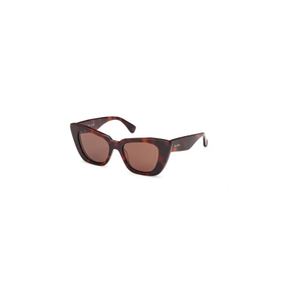 Abbildung von &#039;S Max Mara Glimpse Sonnenbrille, Damen, Größe: One Size, Dark avana brown