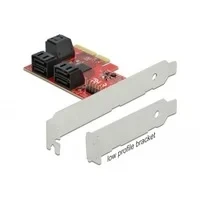 Abbildung von PCIe 6P SATA x4Karte LP, Controller