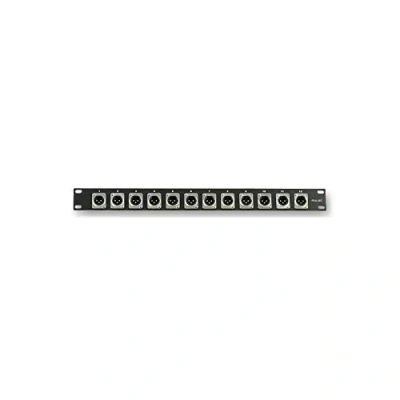 Abbildung von Pulse PLS00022 1U Schalttafel mit 12x XLR Schaltsteckern