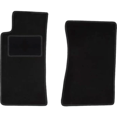 Abbildung von Wielganizator Automatte Passend für Mazda MX 5 II NB Cabrio 1998 2005 Velours Autozubehör Praktische Fußmatte Auto 2 teilig schwarz
