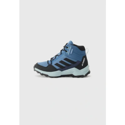 Abbildung von adidas Terrex AX4R MID RAIN.RDY Hiking Shoes Wanderschuhe, Wonder Steel/core Black/Magic Grey, 33 EU