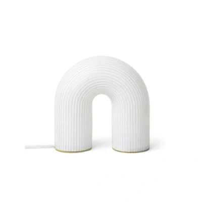 Abbildung von ferm LIVING LED Tischleuchte Vuelta, Glas, 21,5 cm, dimmbar