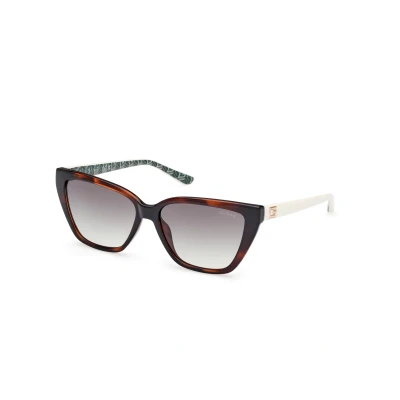Abbildung von Guess Sonnenbrille, Damen, Größe: One Size, Marrone chiaro verde sfumato