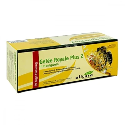 Abbildung von Gelee Royal plus Z im Honigwein Trinkampullen