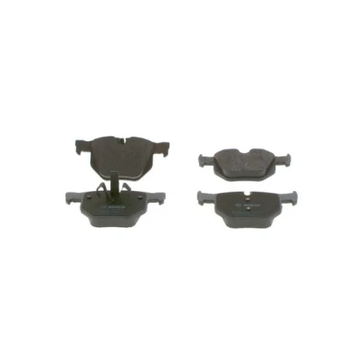 Abbildung von BOSCH 0 986 494 540 Bremsbelagsatz Low Metallic mit Anti Quietsch Blech, Kolbenclip BMW: 3 Cabrio, Limousine, Touring